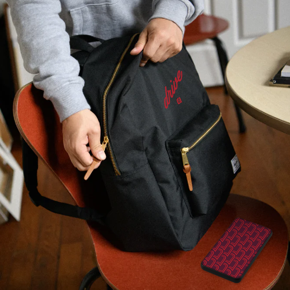 Hershel Backpack and Mophie Charger