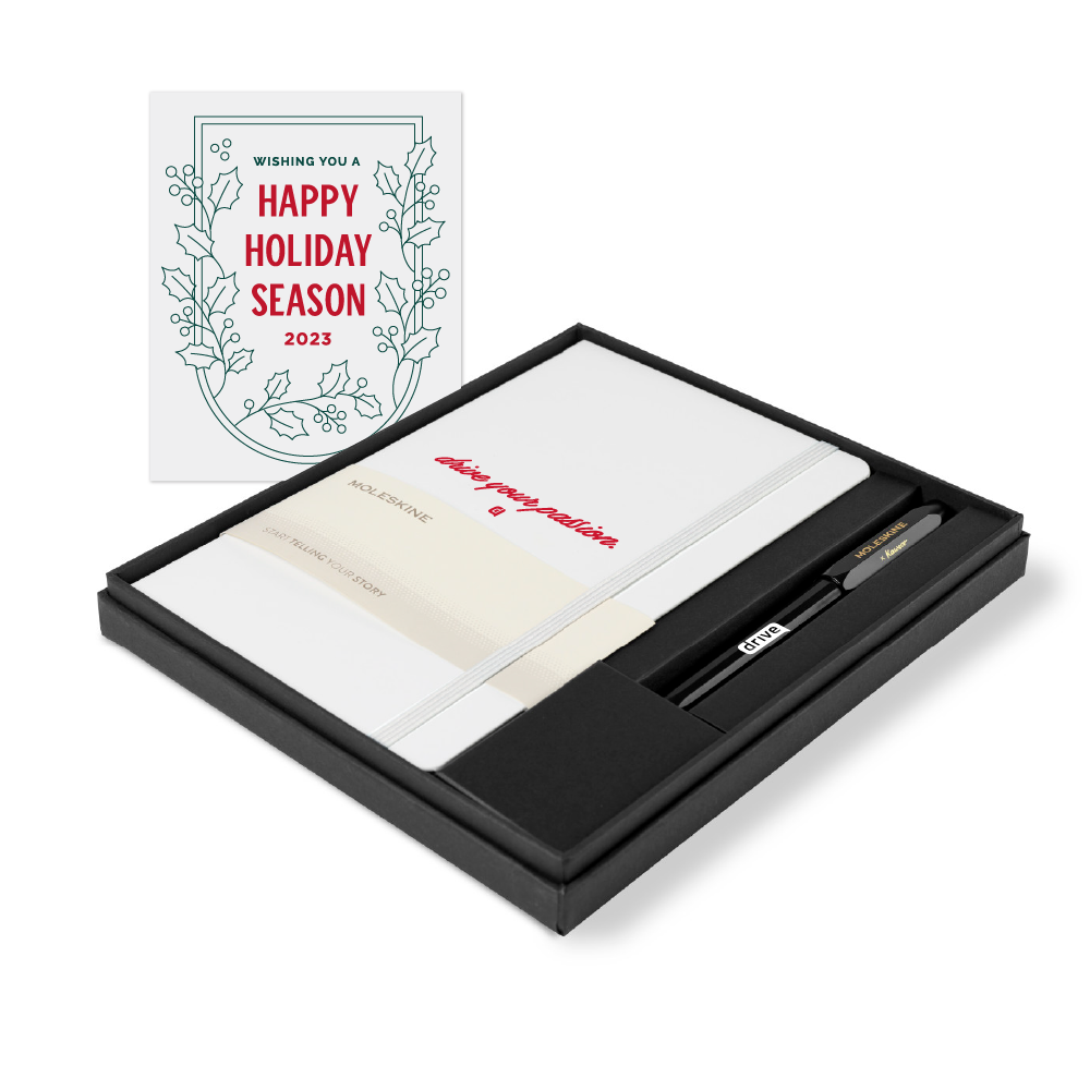 Moleskine® Classic Notebook & Pen Set